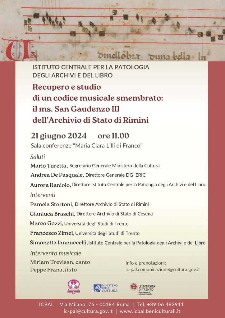 locandina evento san Gaudenzo III